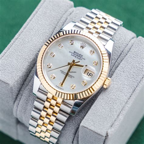 rolex perpetual date gold|Rolex 31mm Datejust two tone.